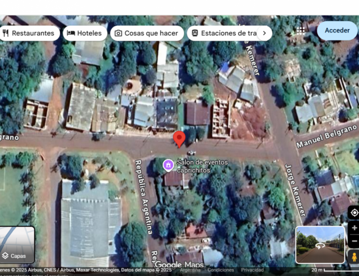 Casa Ladrillos a la vista, en excelente ubicacion, calle asfaltada y terreno amplio en 2 de Mayo, Provincia de Misiones
