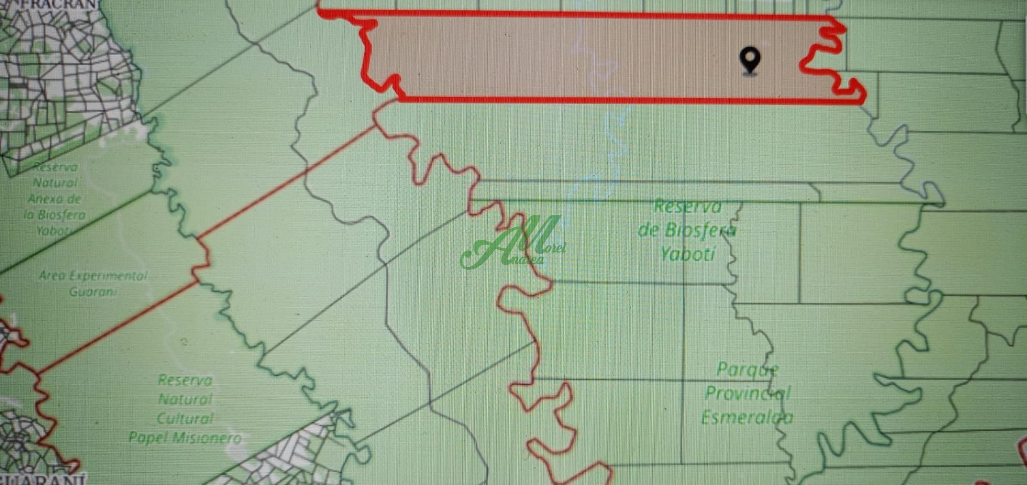 Venta Lote 5.835has. para Reforestacion y Bonos de carbono San Pedro Misiones 
